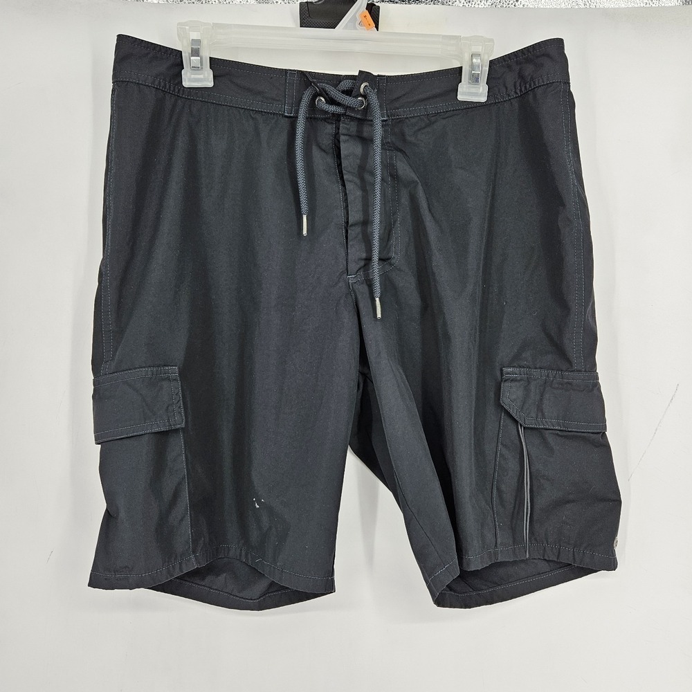 Aether Board Shorts Mens‎ 33 Black Performance Swim Wear Summer Outdoors
